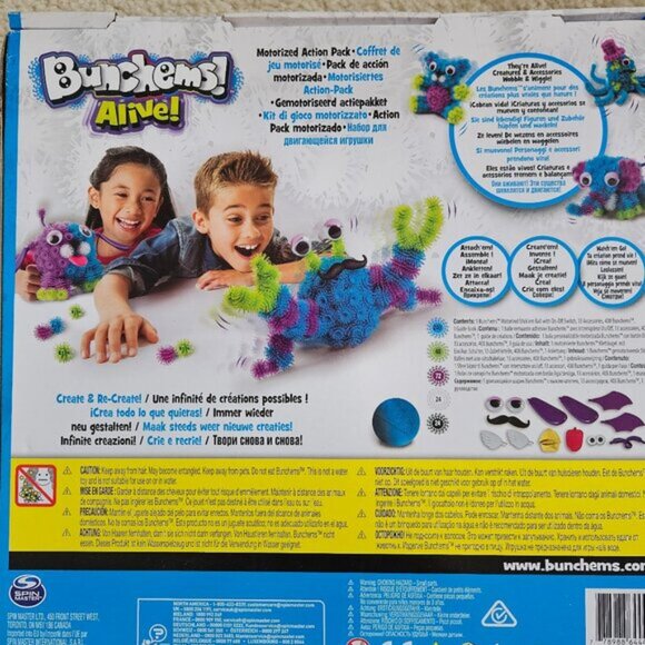 Bunchems Alive, Motorized Action Pack - 100 Bonus Bunchems! - Picture 2 of 5